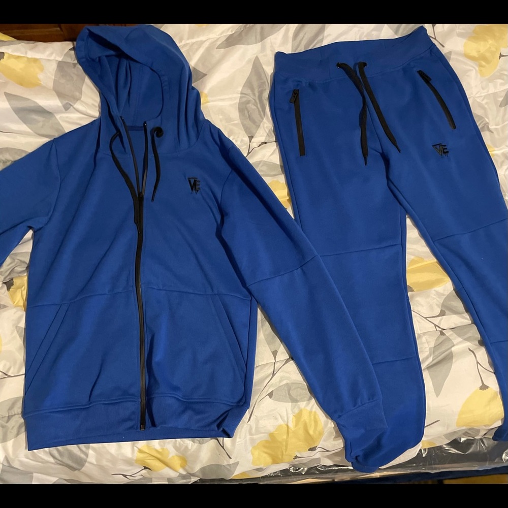 Royal Blue Sweatsuit